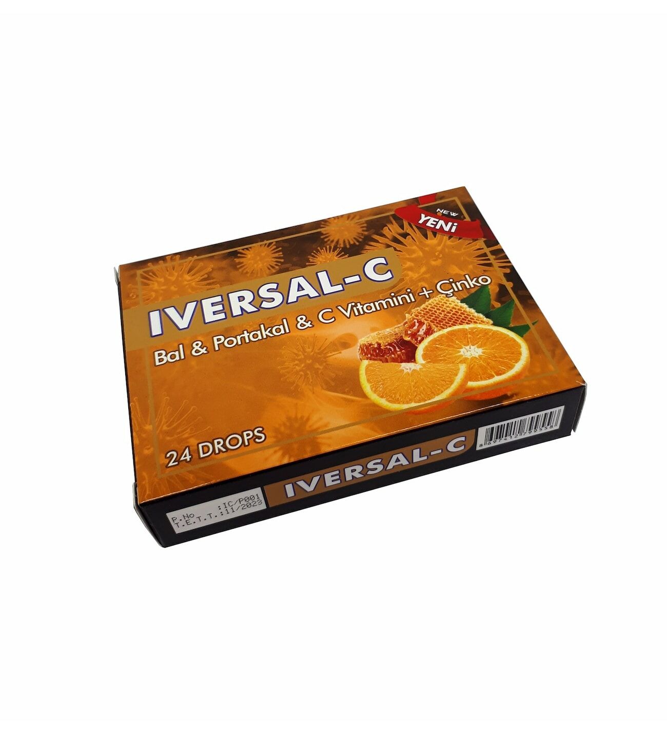 Apidemica Portakal Bal C Vitamini Pastil 24'lü