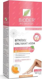 Bioder Sirli Ağda Bandı Bacak ve Vücut 12'li