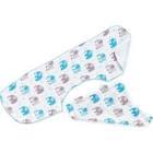 Babyjem Müslin Omuz Örtüsü ve Ağız Mendil Fil