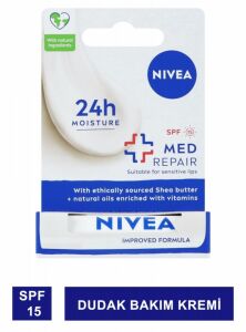 Nivea Med Repair Bakım Yapan Dudak Bakım Kremi 4,8 gr