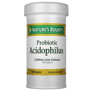 NATURES BOUNTY PROBIOTIC ACIDOPHILUS 100 CAP.