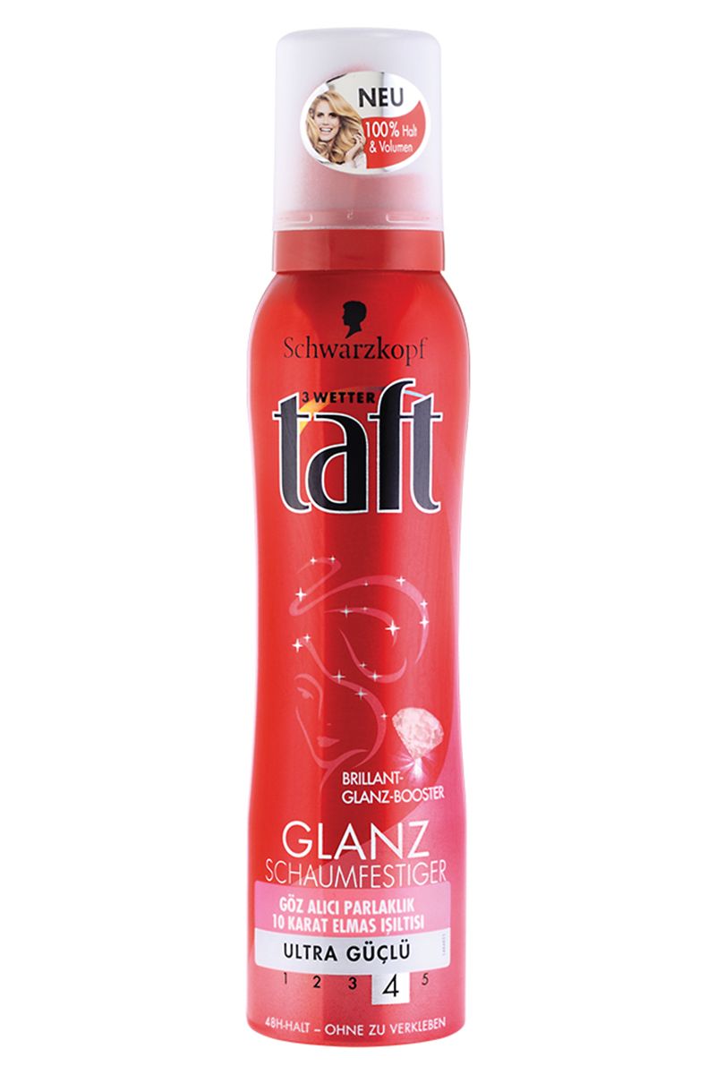 Taft Saç Köpüğü 150Ml Shine Ult.Güç.