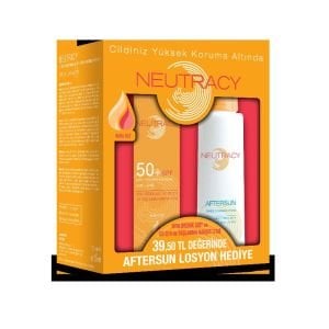 Neutracy Spf 50 Kuru Cilt Krem Kofre Güneş Sonrasi Losyon Hediye