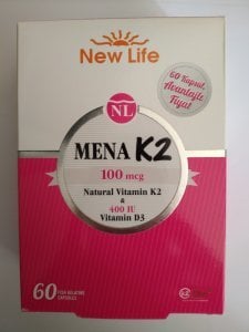 New Life Mena K2 100 Mcg 60 Kapsül