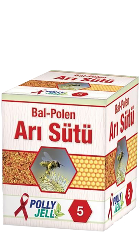 Polly Jell 5 Bal Polen Arı Sütü Karışımı