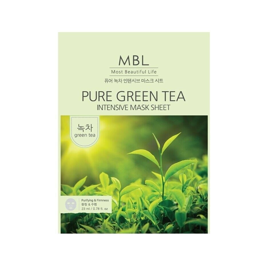 Mbl Pure Green Tea Intensive Mask Sheet 23 ml - 10 Adet