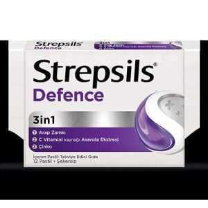 STREPSILS DEFENCE 12 PASTIL