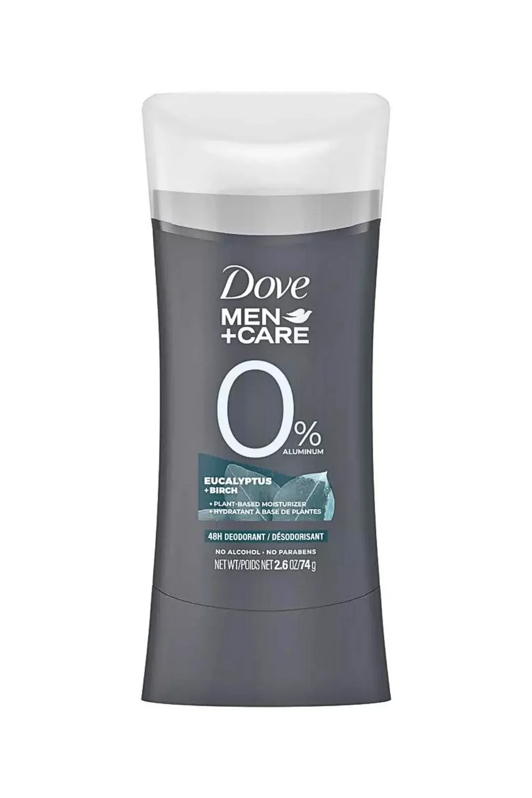 Dove Men+Care 0% Alüminyum Erkek Deodorant Okaliptüs ve Huş Ağacı - 2.6 oz 74 gr