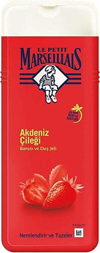 Le Petit Marseillais Duş Jeli Beyaz Akdeniz Çileği 400 ml - 2 Adet
