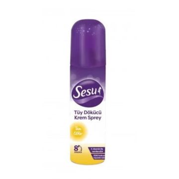 Sesu Tüy Dökücü Krem Sprey Tüm Ciltler 150ml