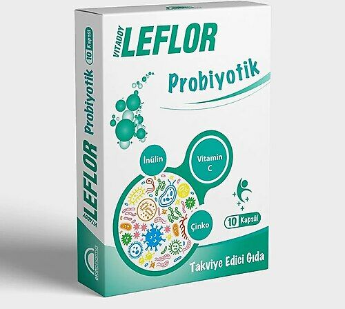 Vitadoy Leflor Probiyotik Kapsül 10'lu