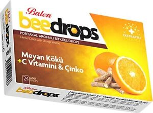 Balen Beedrops Meyan Kökü C Vitamini Çinko Pastil 24'lü