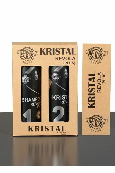 Kristal Revola Plus Kristal Brazilian Protein Botox 1000 ml + Şampuan 1000 ml - 2'li Set
