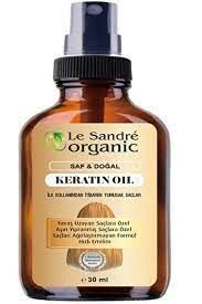 Le Sandre Organics Aşırı Yıpranmış Saçlar Için Keratin Bakım Yağı 30 ml
