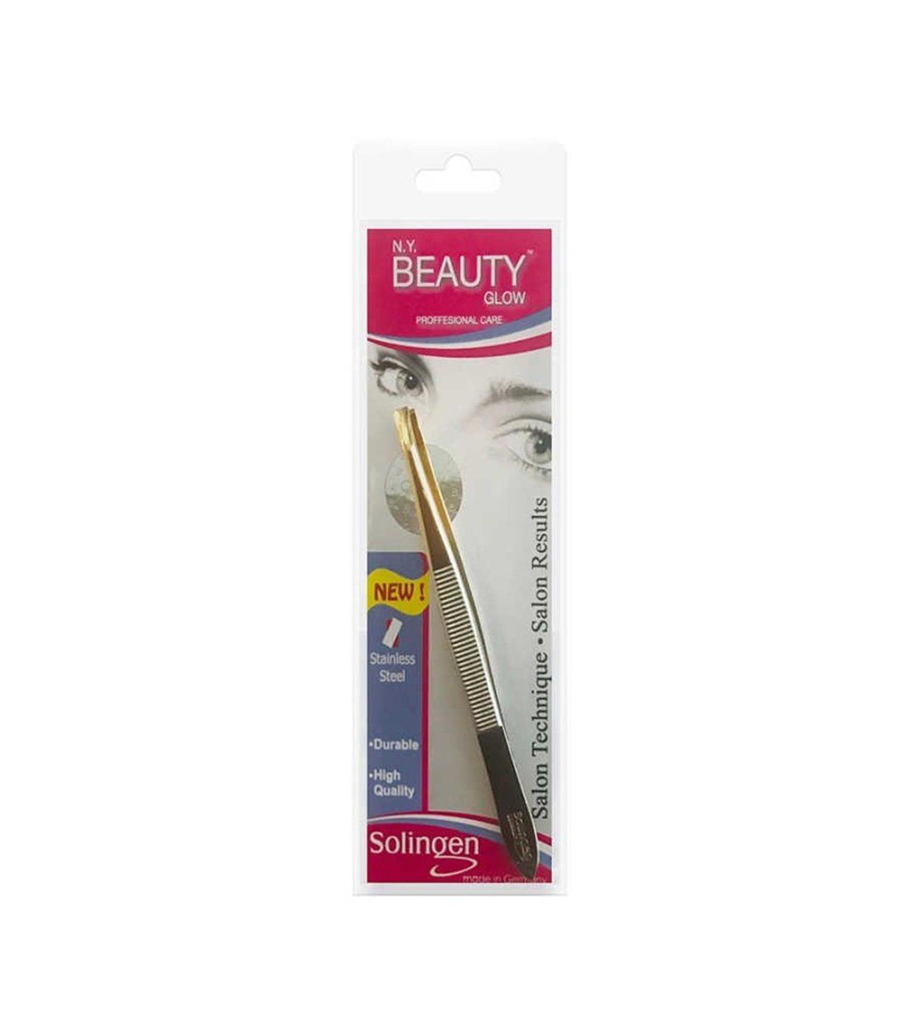 NY Beauty Cımbız Küçük Gold Metal
