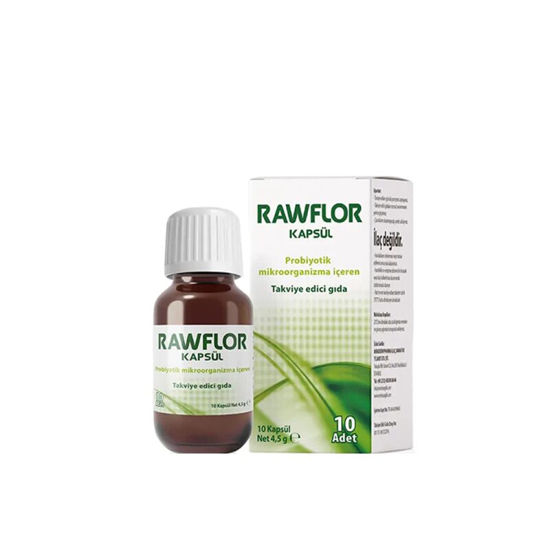 RAWFLOR PROBIYOTIK 10 KAPSUL