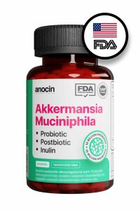 Anocin Akkermansia Muciniphila Probiyotik + Prebiyotik + Postbiyotik + İnulin 20 Tablet