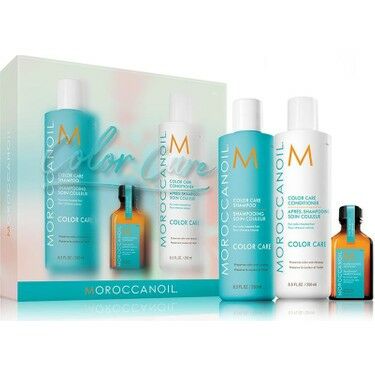 Moroccanoil Color Care Spring Kit Color Care Şampuan 250 ml + Saç Kremi 250 ml + Saç Bakım Yağı 25 ml - 3'lü Set