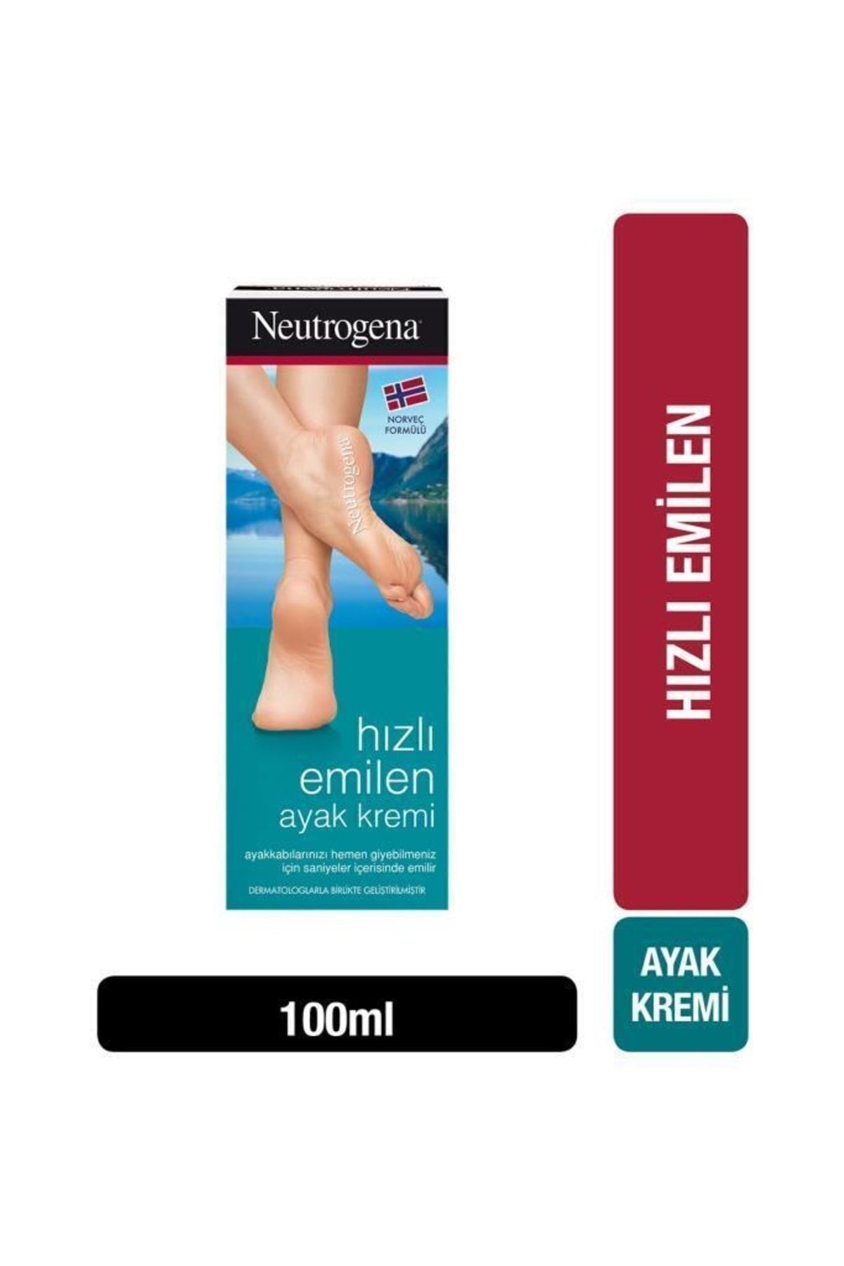 Neutrogena Hızlı Emilen Ayak Kremi Normal ve Kuru Ciltler 100 ml