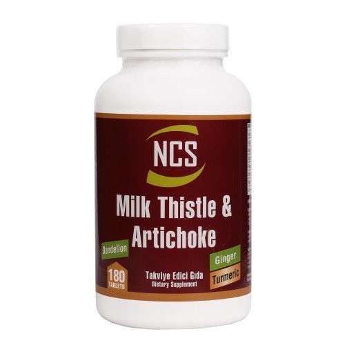 Ncs Milk Thistle Artichoke Ginger Turmeric Dandelion 180 Tablet