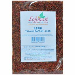 Lokmanavm Aspir Otu Yalancı Safran Asfor Doğal 25 gr Paket