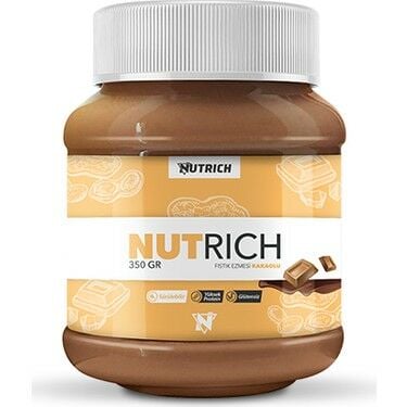 Nutrich Creamy Kakaolu Doğal Fıstık Ezmesi 350 gr