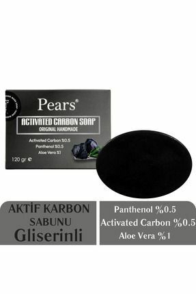 Pears Gliserinli Aktif Karbon Sabunu 120 gr