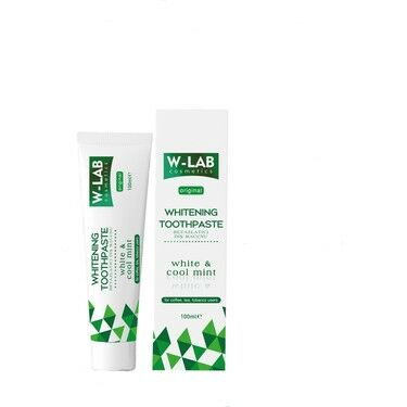 W-Lab Kozmetik Beyazlatıcı Diş Macunu 100 ml