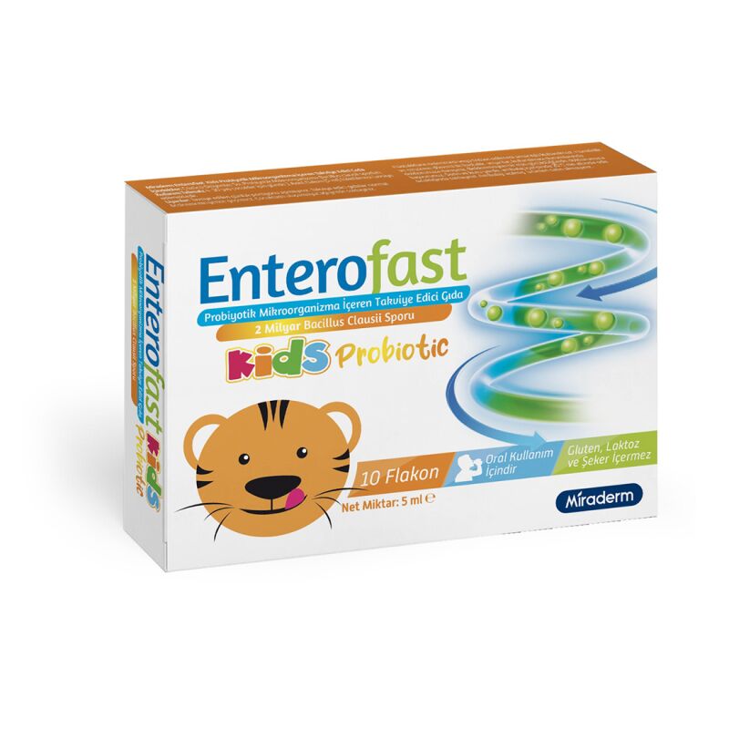ENTEROFAST KIDS PROBIOTIC 10 FLAKON