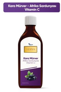Xerya Sambucus Nigra Karamürver Afrika Sardunyası Vitamin C 150 ml