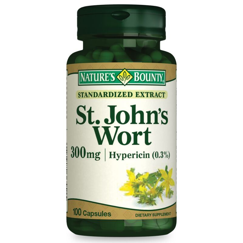 NATURES BOUNTY ST. JOHN'S WORT 300 MG 100 CAP.