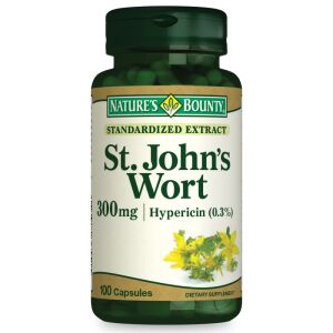 NATURES BOUNTY ST. JOHN'S WORT 300 MG 100 CAP.