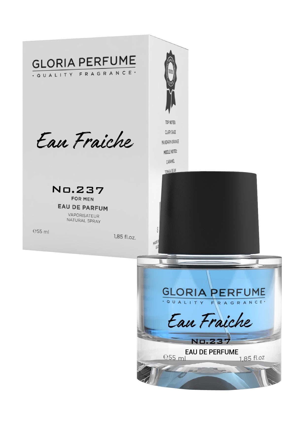 Gloria Perfume Eau Fraiche Men Perfum EDP 55 ml