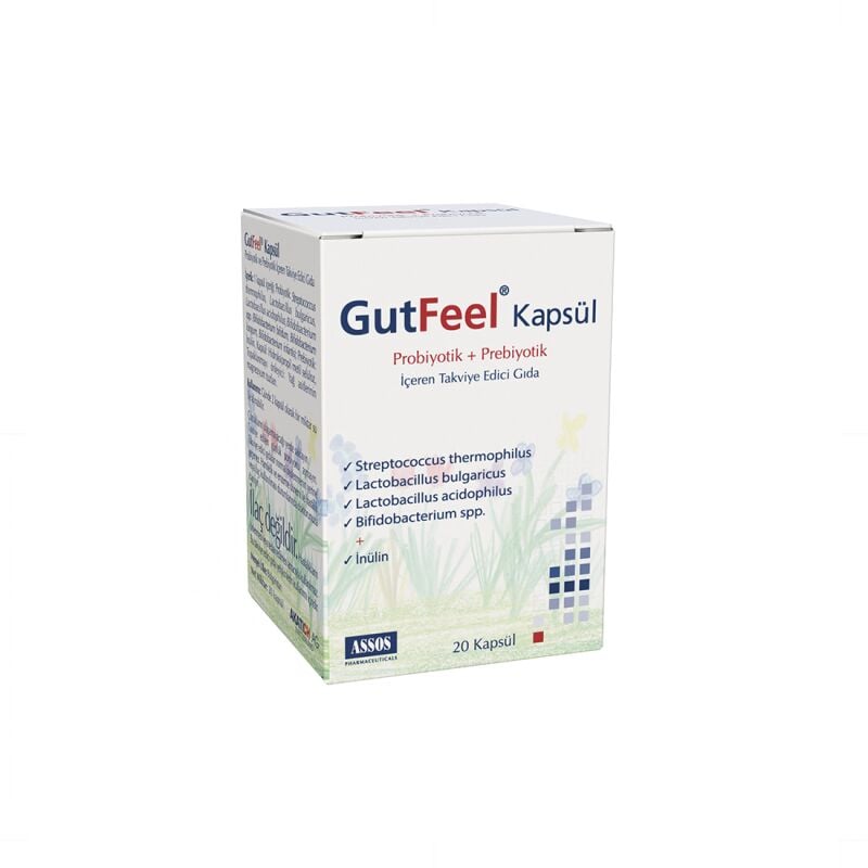 GUTFEEL 20 CAP.