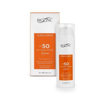 Biozinc Güneş Kremi Spf 50+ 50ml