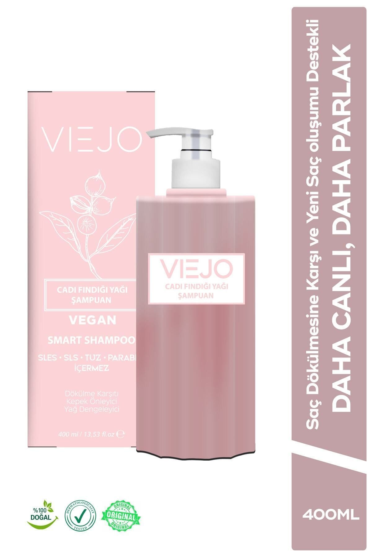 Viejo Cadı Fındığı Şampuanı Saç Dökülmesine Karşı Onarıcı Etkili Yeni Saç Oluşumu Sağlar 400 ml