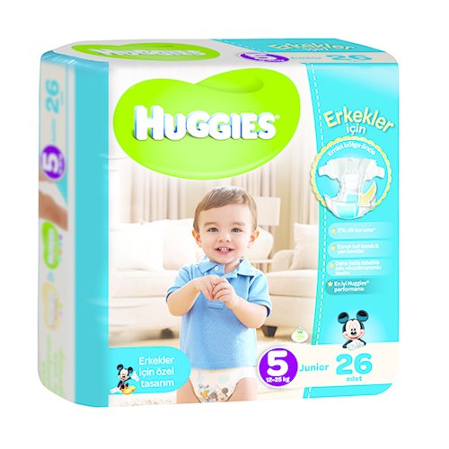 HUGGIES IKIZ JUNIOR ERKEK 20 LI