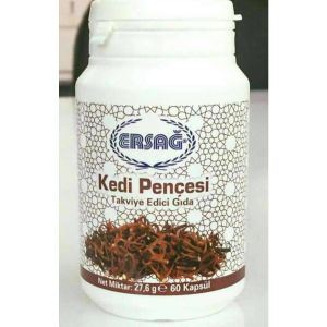 Ersağ Kedi Pençesi 60 Kapsül