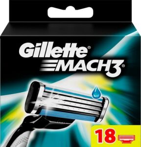 Gillette Mach3 Yedek Tıraş Bıçağı 18 Adet - Karton Paket