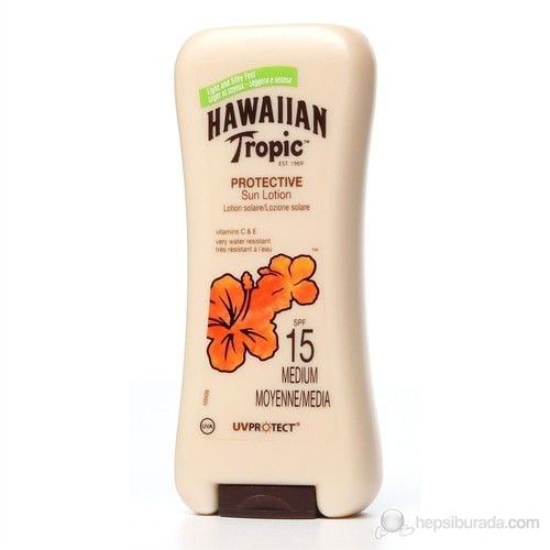Hawaiian Tropic Protective Sun Lotion SPF15 200 ml