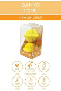 Juvenis Candy Shop Serisi Portakallı Banyo Topu 50 gr 2'li