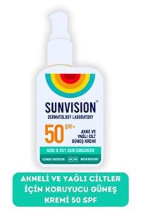 Sunvision Güneş Kremi Yüz İçin Leke Karşıtı SPF50 50 ml