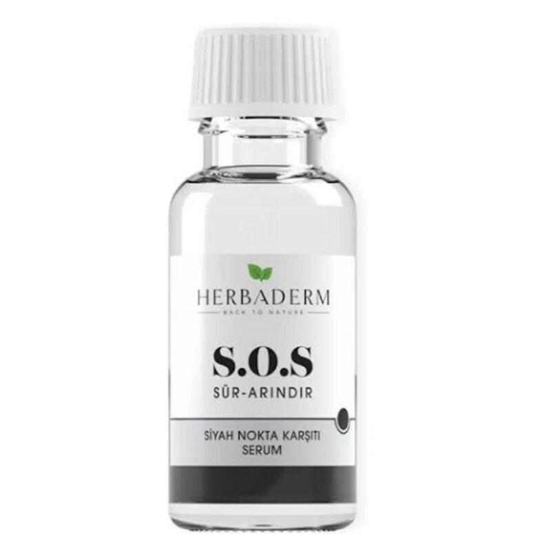 Herbaderm S.O.S Siyah Nokta Karşıtı Serum 20 ml