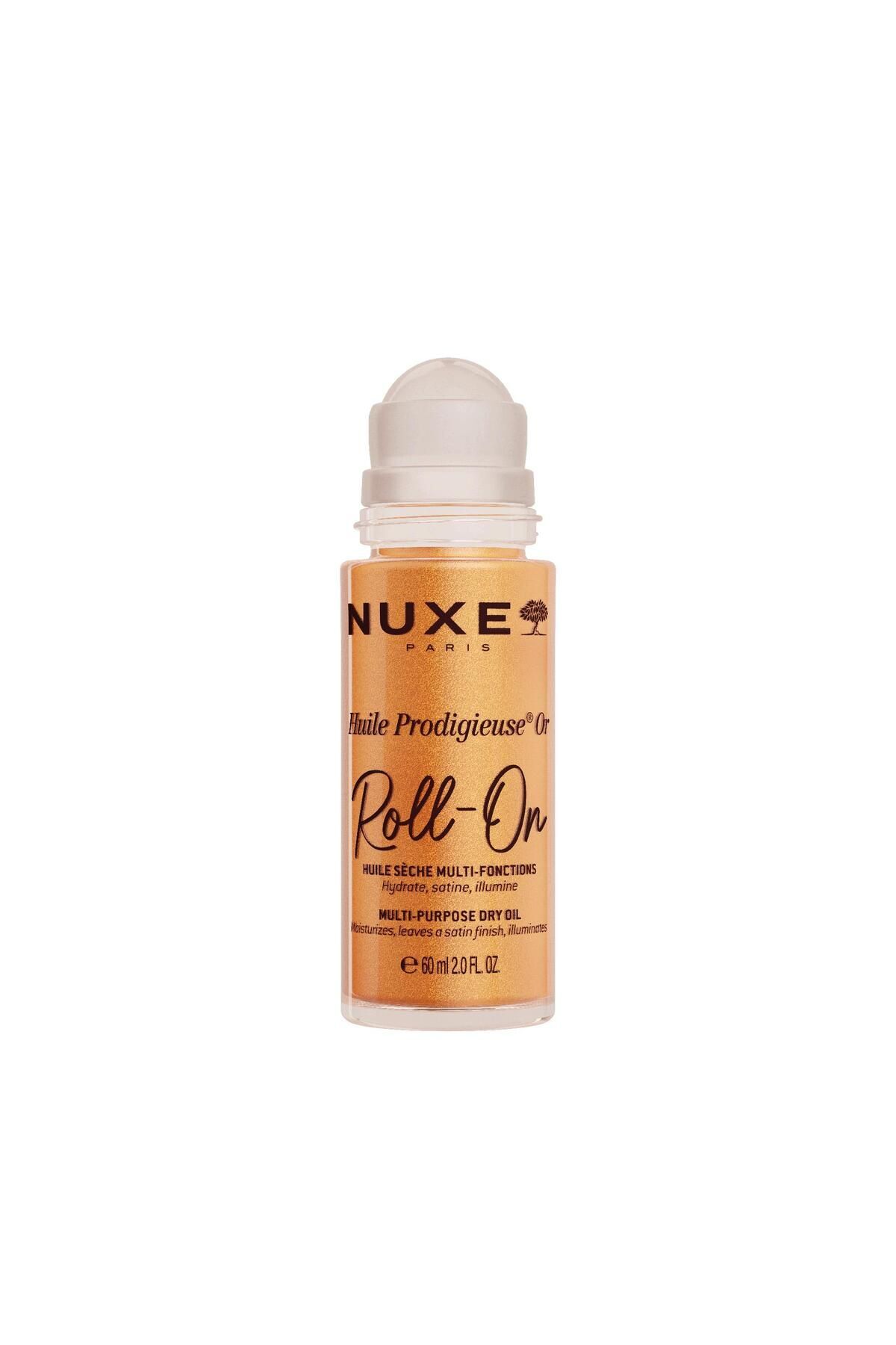 Nuxe Huile Prodigieuse Or Altın Parıltılı Çok Amaçlı Kuru Yağ Roll-On 60 ml