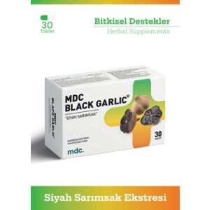 MDC Black Garlic Sarımsak Ekstresi 30 Tablet - Eski Ambalaj