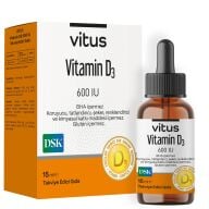 VITUS VITAMIN D3 600 IU