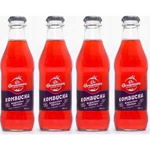 Kombucha Böğürtlenli Probiyotik İçecek 200 ml 4'lü
