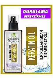 Le Sandre Organics Aşırı Yıpranmış Saçlar İçin Keratin Yağı 100 ml