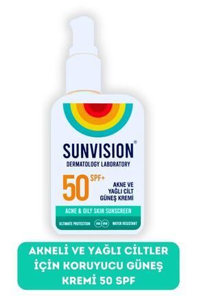 Sunvision Güneş Kremi Yüz İçin Kuru ve Hassas Ciltler SPF50 50 ml
