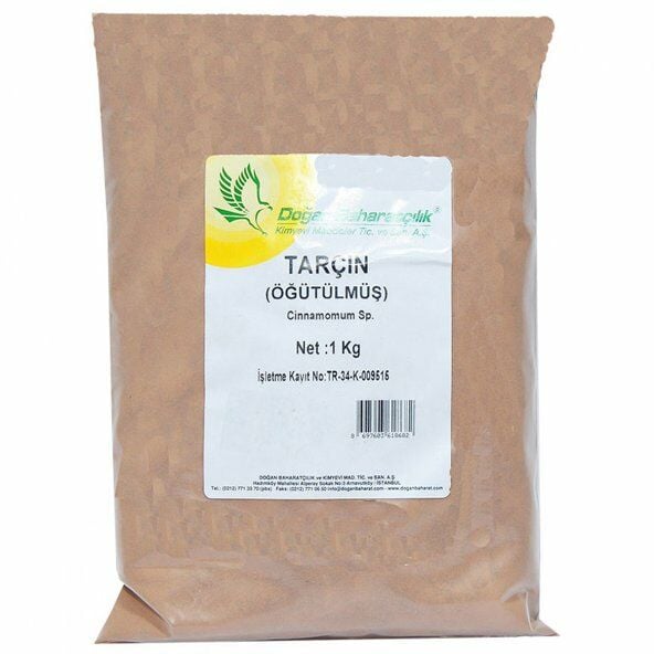 Doğan Tarçın Öğütülmüş Doğal 1000 gr Paket